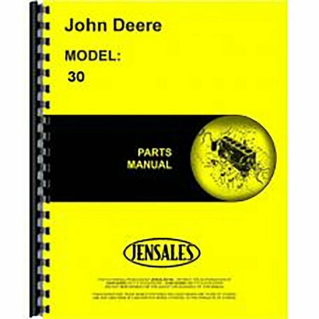 AFTERMARKET New Parts Manual Fits John Deere Bale Ejector 30 RAP1312134